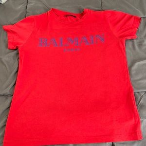 Balmain boys authentic tee size 10 worn